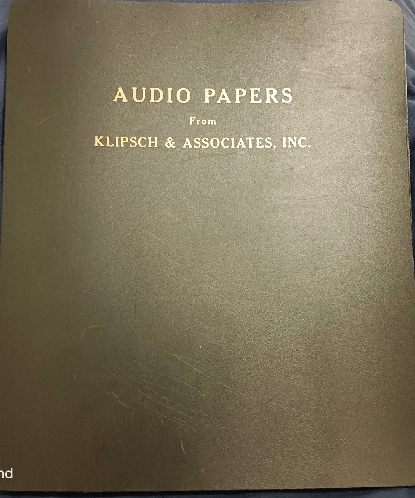 Klipsch Audio Papers + Dope From Hope + Building Speaker Systems