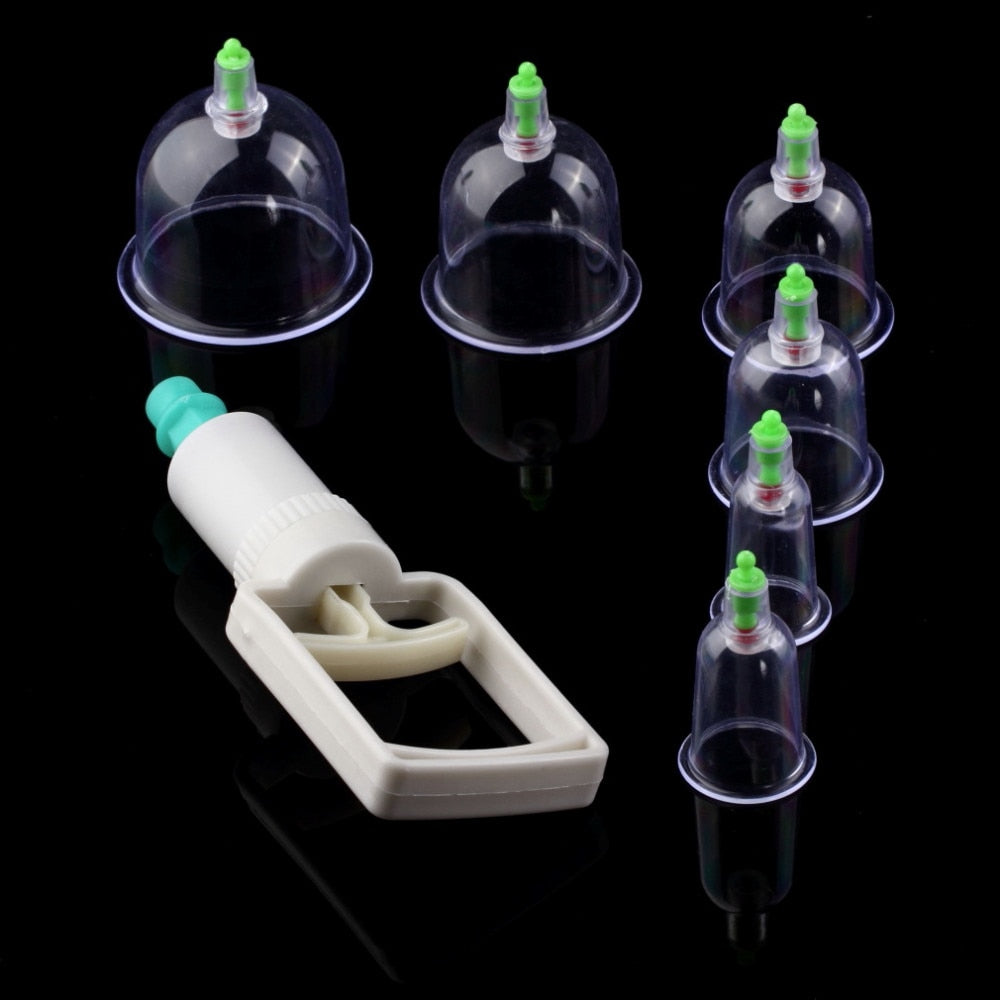 Chinese Therapy Cups Body Health Care 12Cups Kit Cupping