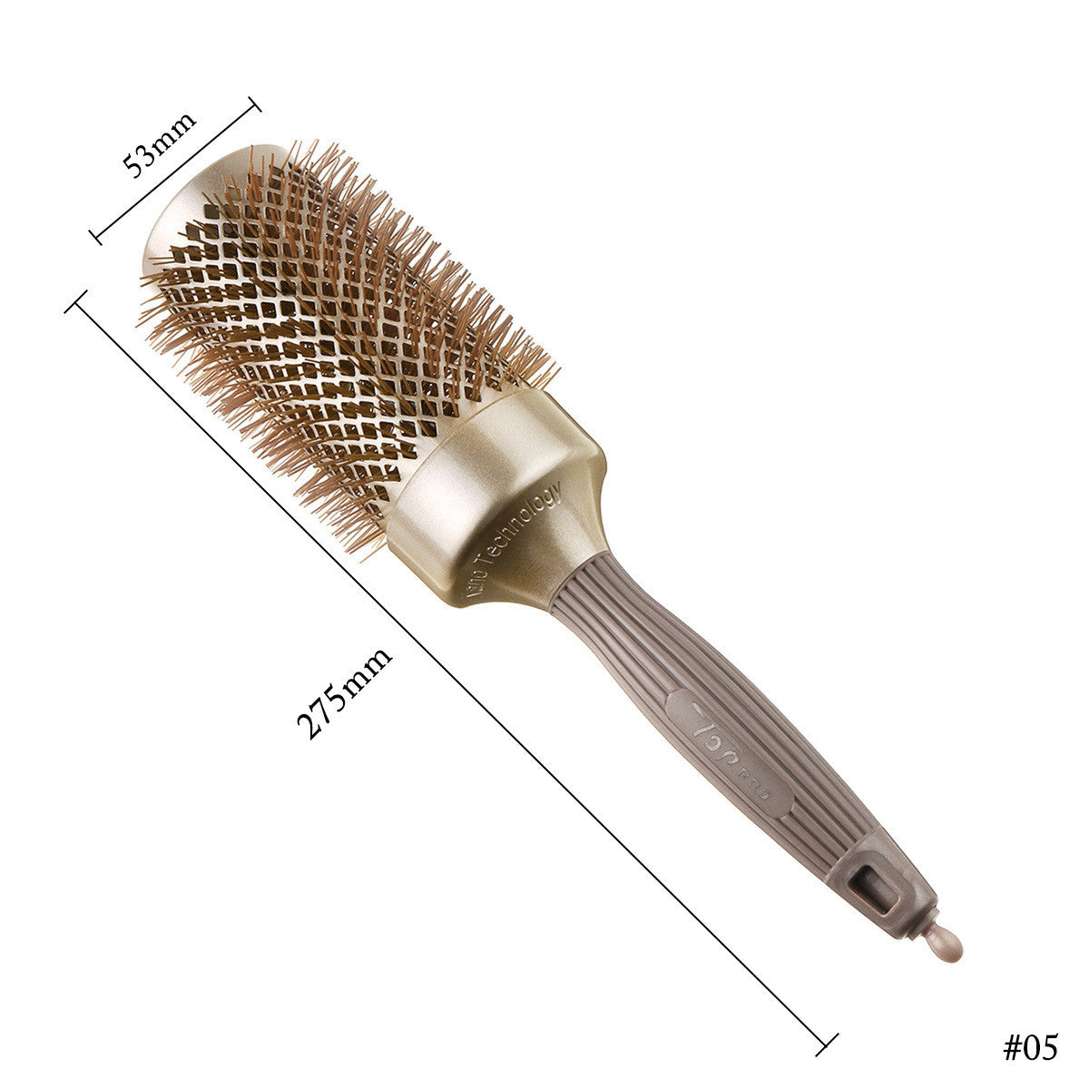 Ceramic curl comb