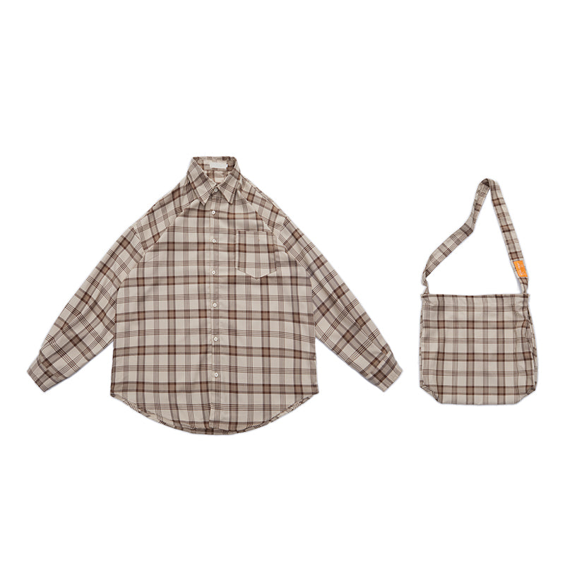 Long Sleeve Plaid Shirt