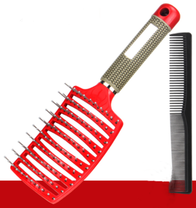 Massage comb and brush set