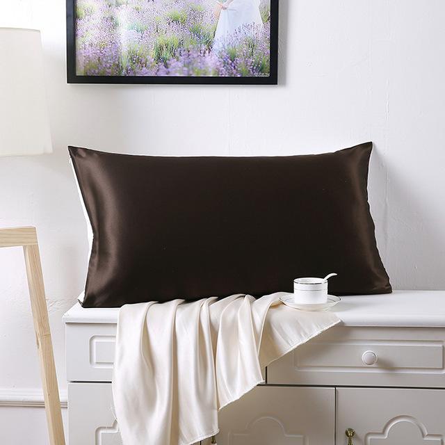 Silk Pillowcase 100 Silk Pillowcase 19 momme Double-Sided, non-toxic dyes