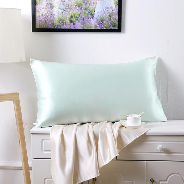 Silk Pillowcase 100 Silk Pillowcase 19 momme Double-Sided, non-toxic dyes