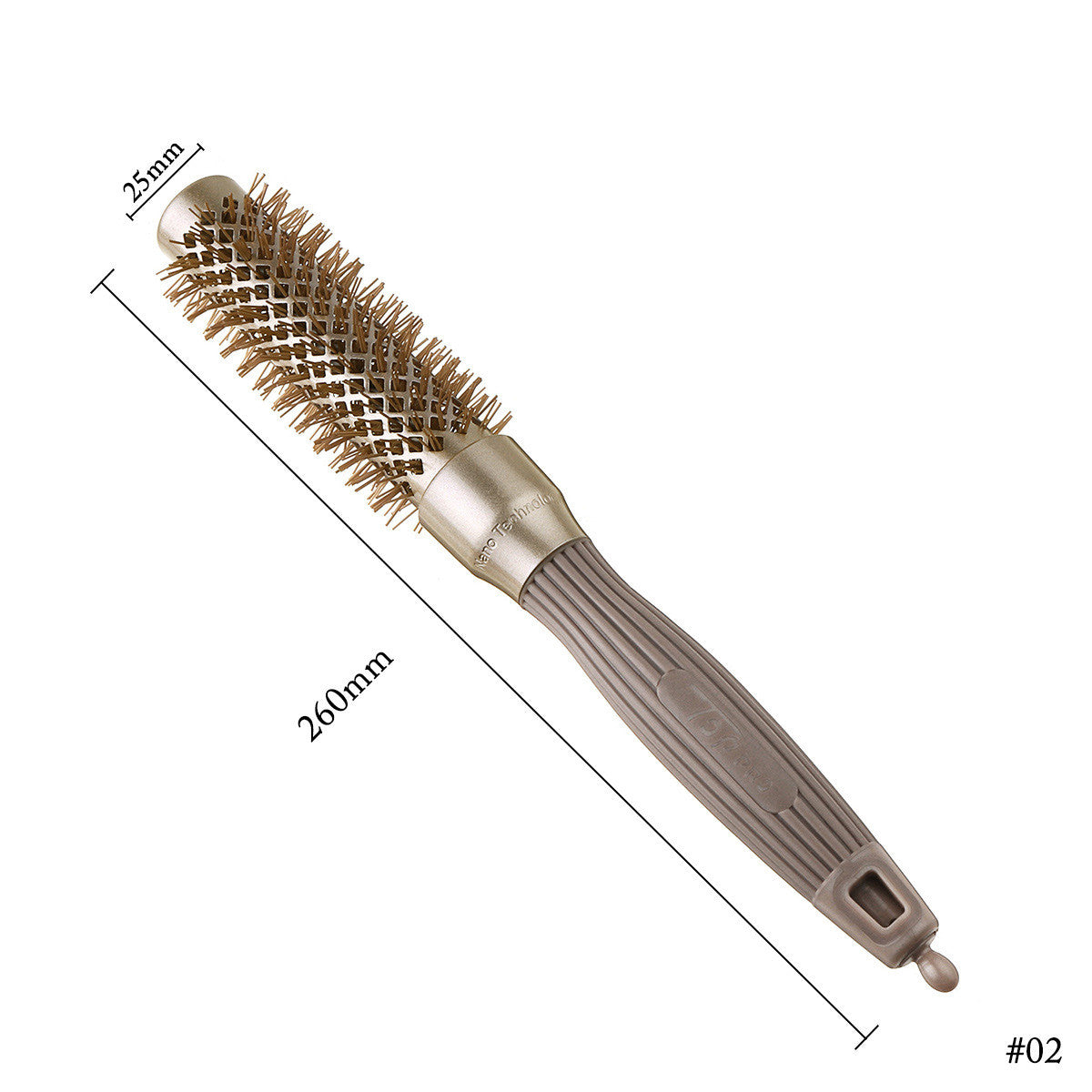 Ceramic curl comb