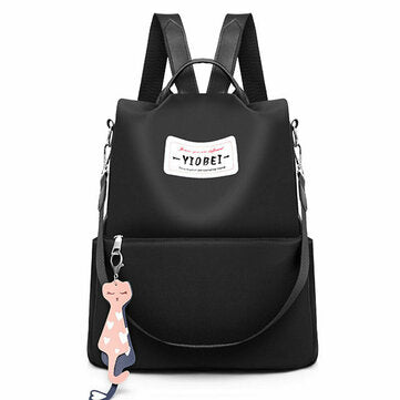 Anti-Theft Backpack Oxford Cloth Water resistant Shoulder Bag School Back Pack