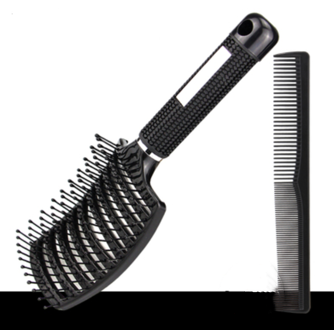 Massage comb and brush set
