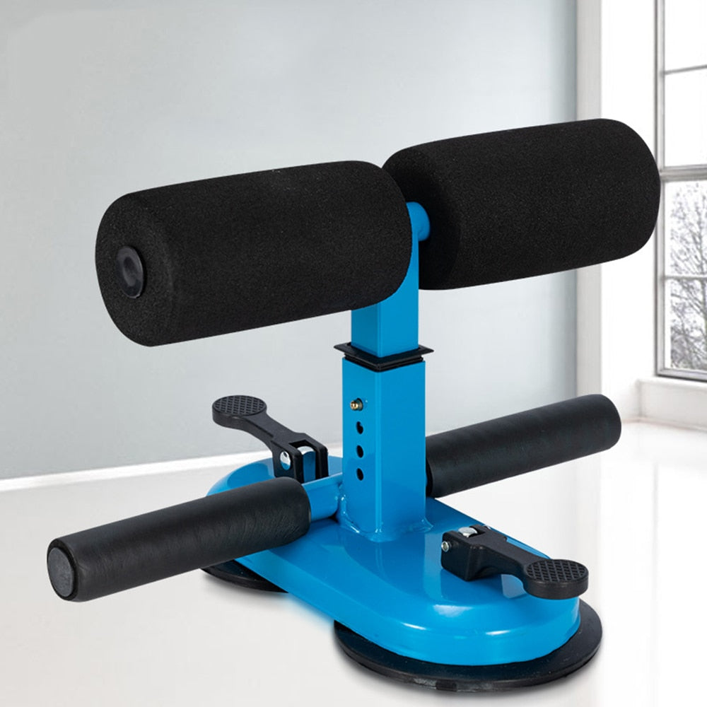 Sit Up Bar Floor Assistant Abdominal Exercise Stand Ankle Support Trainer Workout Equipment for Home Gym Fitness Travel Gear