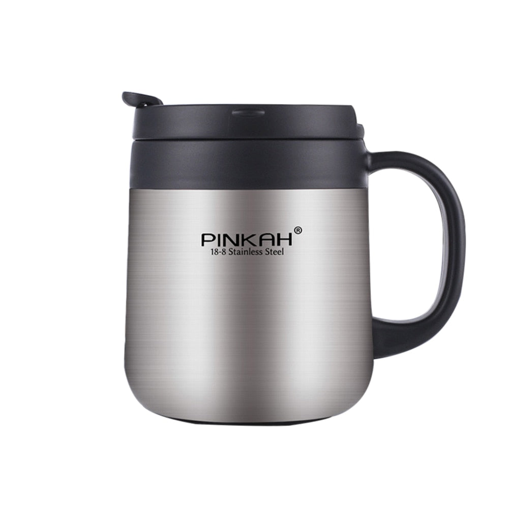 1PC 350ml Stainless Steel Thermal Cup Travel Vacuum Home Office Good thermal insulation performance Coffee Water Mug