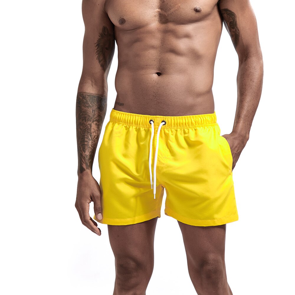Men's swim trunk sport running shorts board shorts quick-drying with pocket