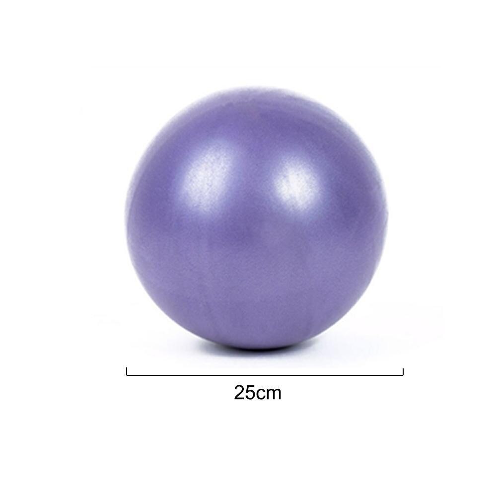 25CM Household Yoga Ball Pilates Fitness Massage Fit Exercise Workout Balance Ball Training Ball U5N4