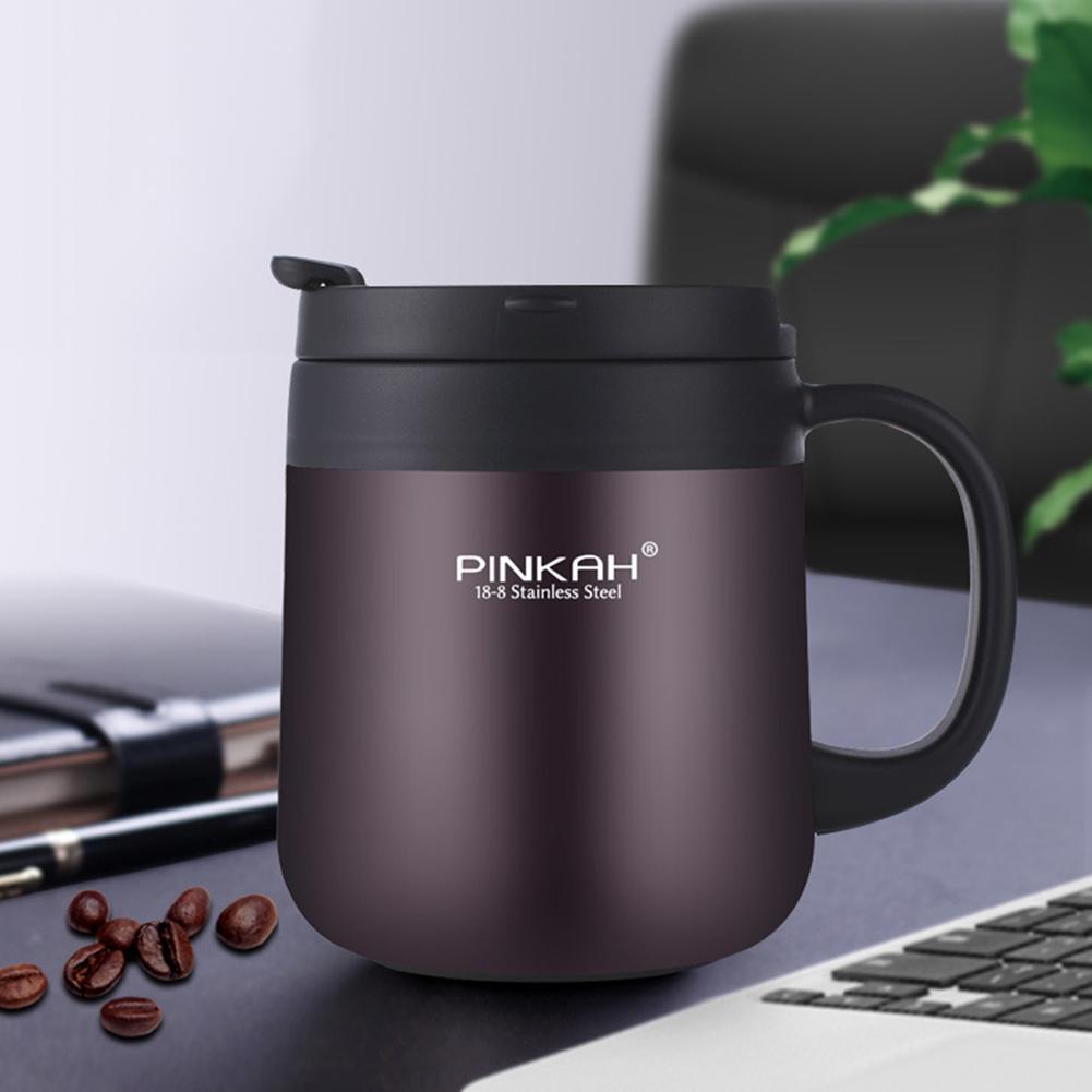 1PC 350ml Stainless Steel Thermal Cup Travel Vacuum Home Office Good thermal insulation performance Coffee Water Mug