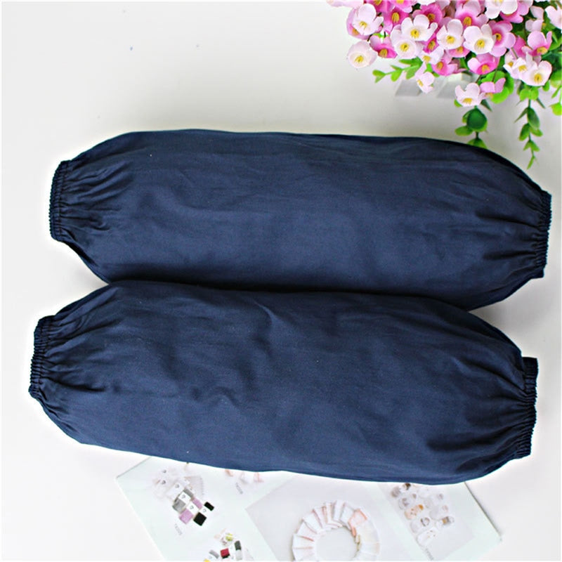 1Pair Arm Sleeve Protectors Soft cotton Oil Proof Anti-fouling Cleaning Sleeve Guitar Protectors Sunshades for Home Kitchen Arm Protector