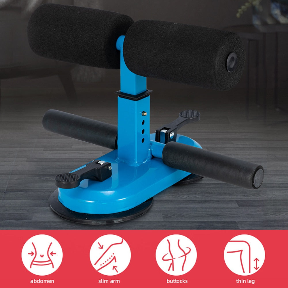 Sit Up Bar Floor Assistant Abdominal Exercise Stand Ankle Support Trainer Workout Equipment for Home Gym Fitness Travel Gear