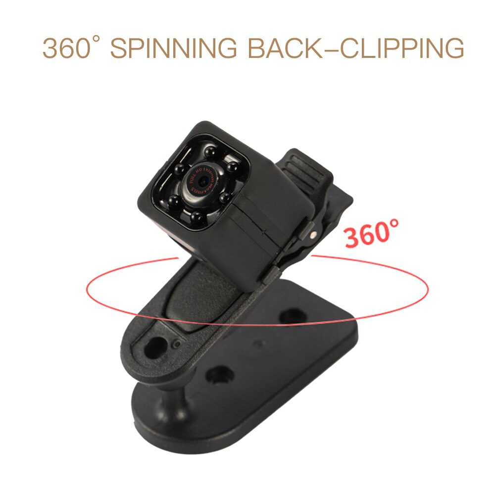 Camera Portable Car 720P DV Mini Night-Vision Monitor Multifunctional Home Safety Protections Digital Video Recorder