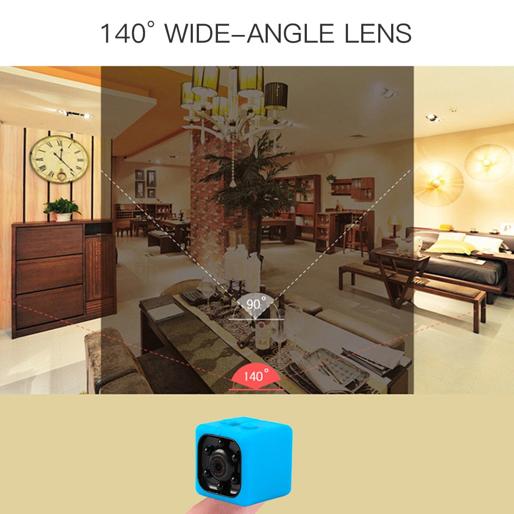Camera Portable Car 720P DV Mini Night-Vision Monitor Multifunctional Home Safety Protections Digital Video Recorder