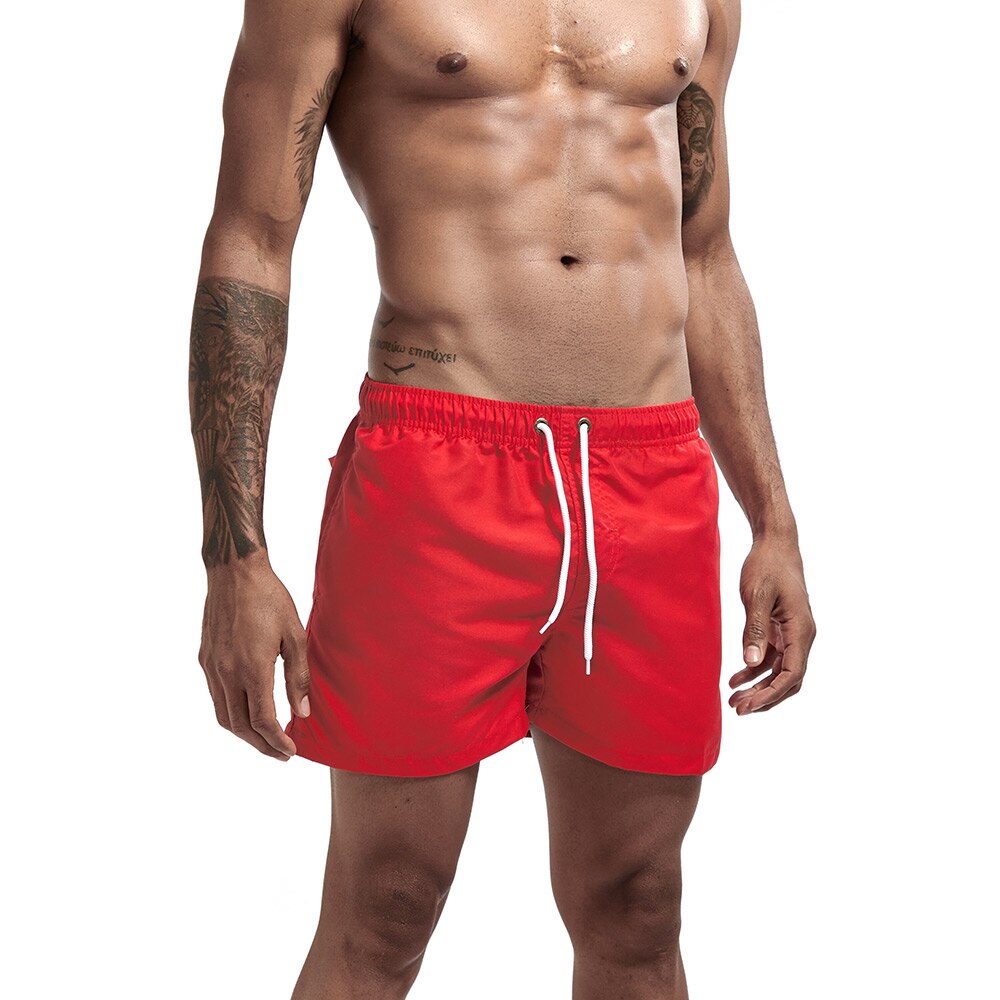 Men's swim trunk sport running shorts board shorts quick-drying with pocket