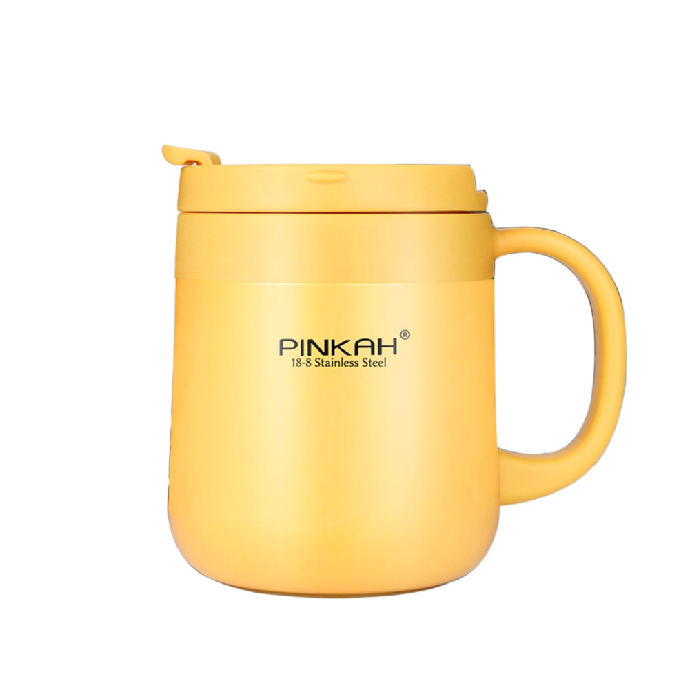 1PC 350ml Stainless Steel Thermal Cup Travel Vacuum Home Office Good thermal insulation performance Coffee Water Mug