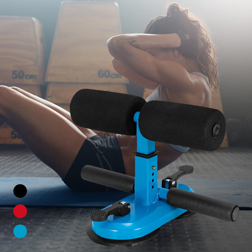 Sit Up Bar Floor Assistant Abdominal Exercise Stand Ankle Support Trainer Workout Equipment for Home Gym Fitness Travel Gear