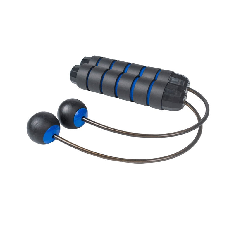 Jump Rope Tangle-Free Rapid Speed Jumping Rope Cable with Ball Bearings Steel Skipping Rope Gym Fitness Home Exercise Slim Body