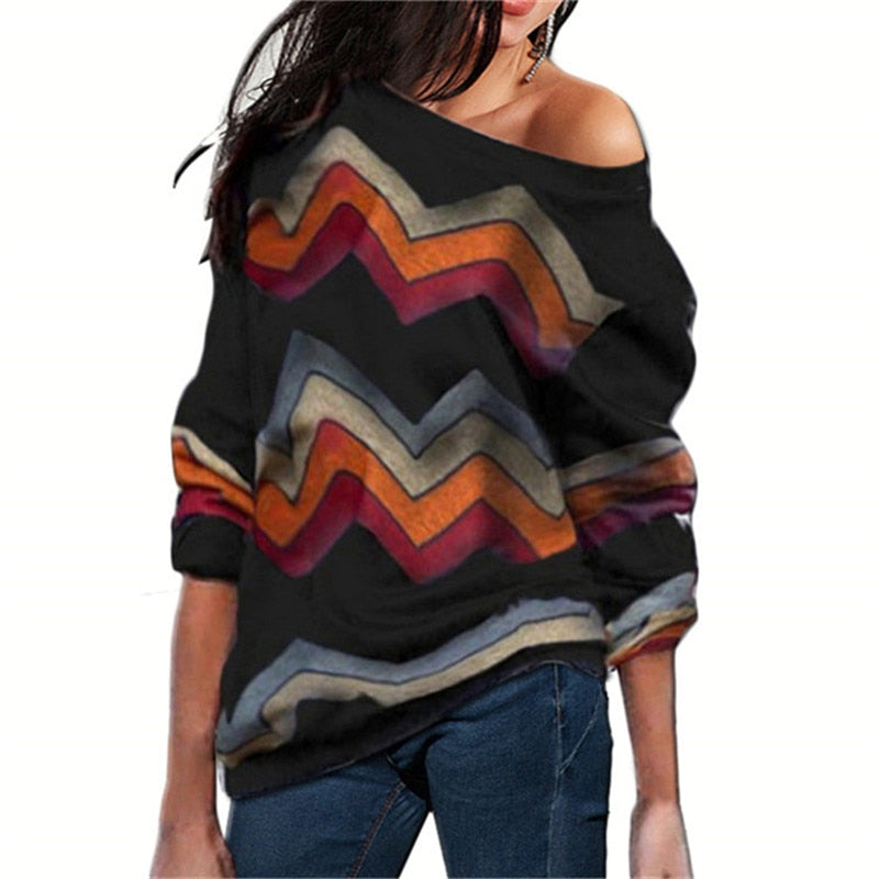 Blouses Off Shoulder Tops Aachoae Women Camiseta Mujer