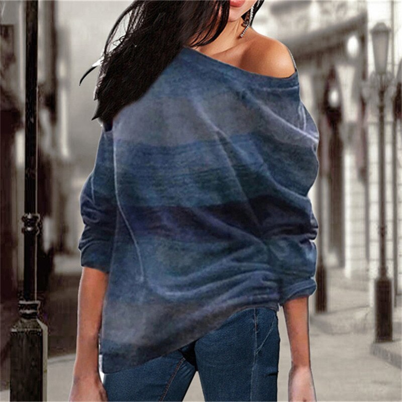 Blouses Off Shoulder Tops Aachoae Women Camiseta Mujer