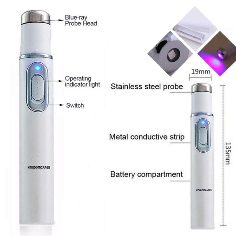 1 Pcs Anti-fungal Home Set Laser Pen Finger Toe Nail Fungus Care Kit