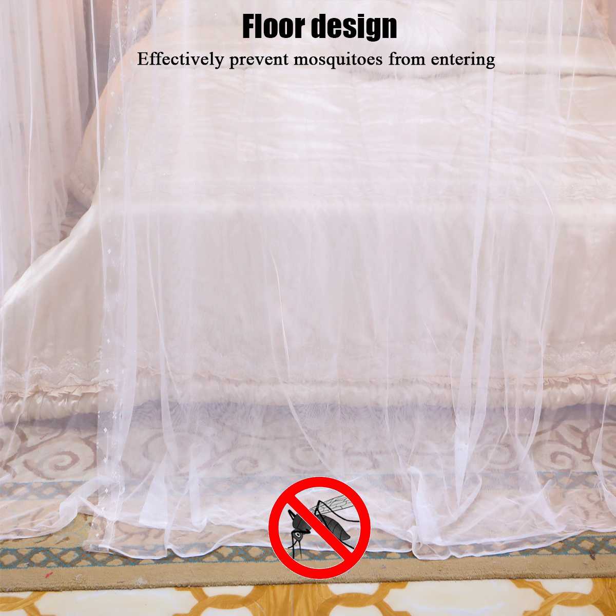 Mosquito Netting Four Corner Canopy Double Bed Mosquito