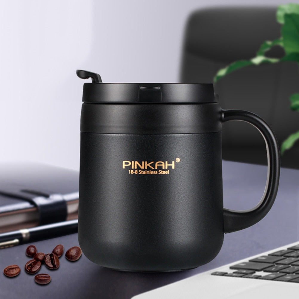 1PC 350ml Stainless Steel Thermal Cup Travel Vacuum Home Office Good thermal insulation performance Coffee Water Mug