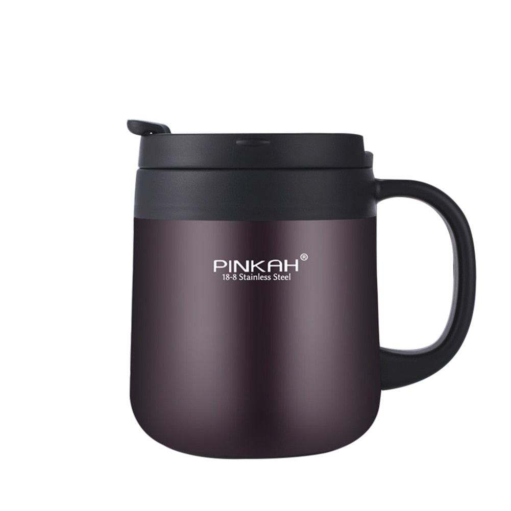 1PC 350ml Stainless Steel Thermal Cup Travel Vacuum Home Office Good thermal insulation performance Coffee Water Mug