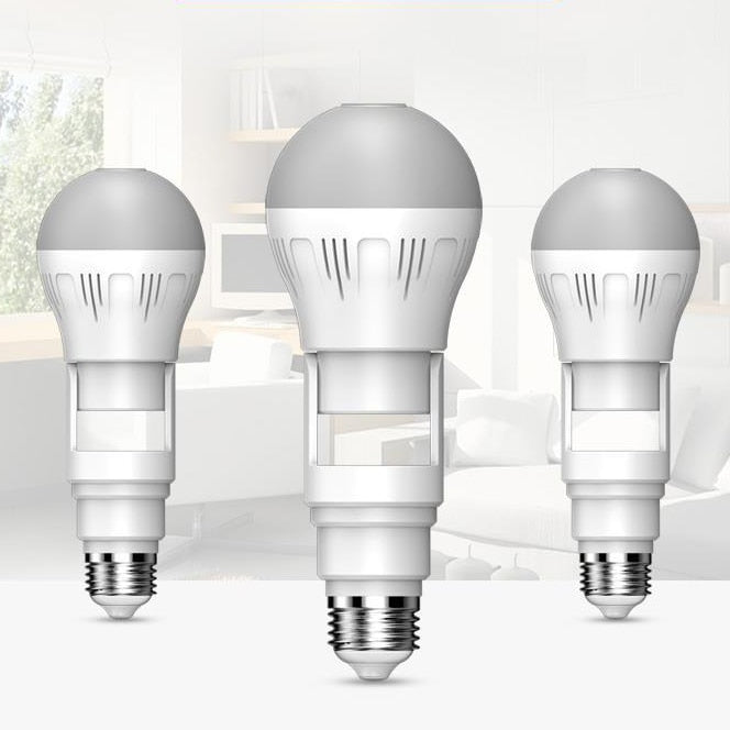 EVKVO IP Camera Bulb Lamp light Wireless 2MP HD 360 Degrees Panoramic Light Home Cctv Security Video Surveillance Wifi Camera