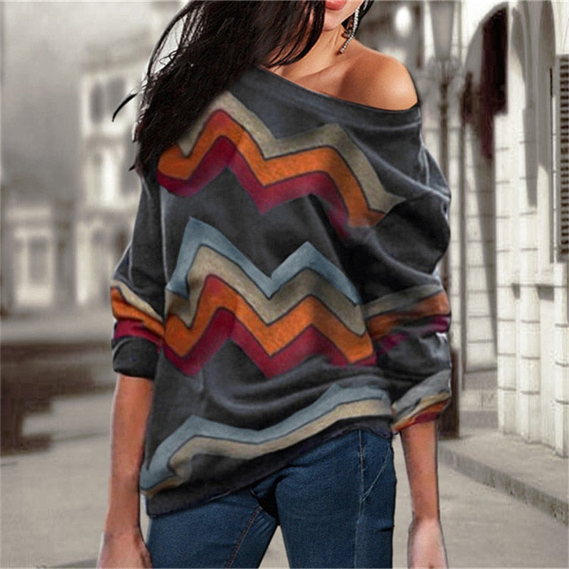 Blouses Off Shoulder Tops Aachoae Women Camiseta Mujer