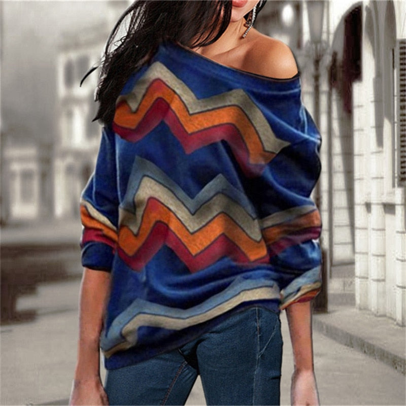 Blouses Off Shoulder Tops Aachoae Women Camiseta Mujer