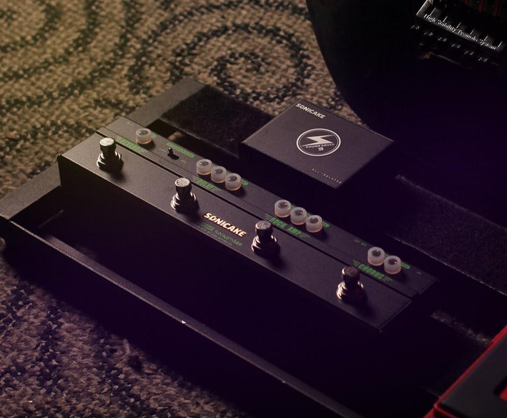 Rock Stage Guitar Multi Effects Pedal Combine Model Chorus Distortion Delay Reverb QCE-10