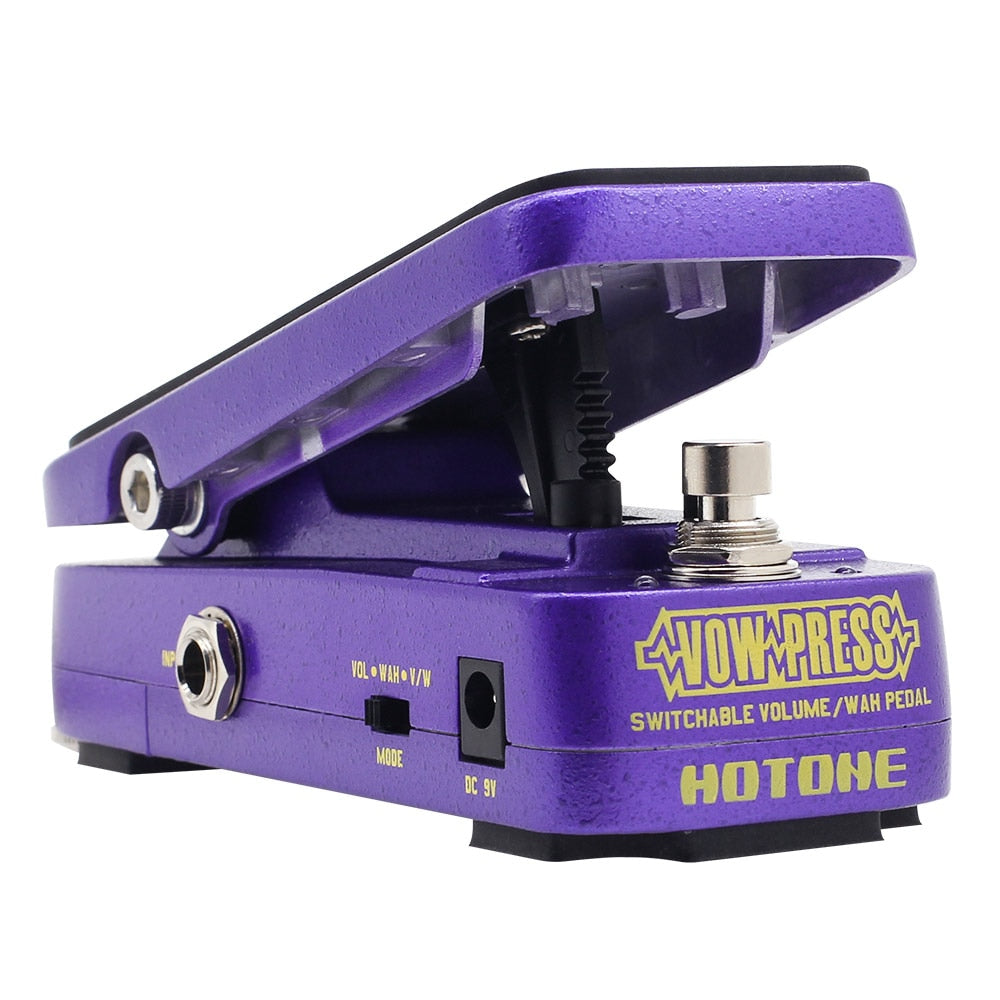 Vow Press 3 in 1 Active Volume & Analog Wah Guitar Effects Pedal VP-10