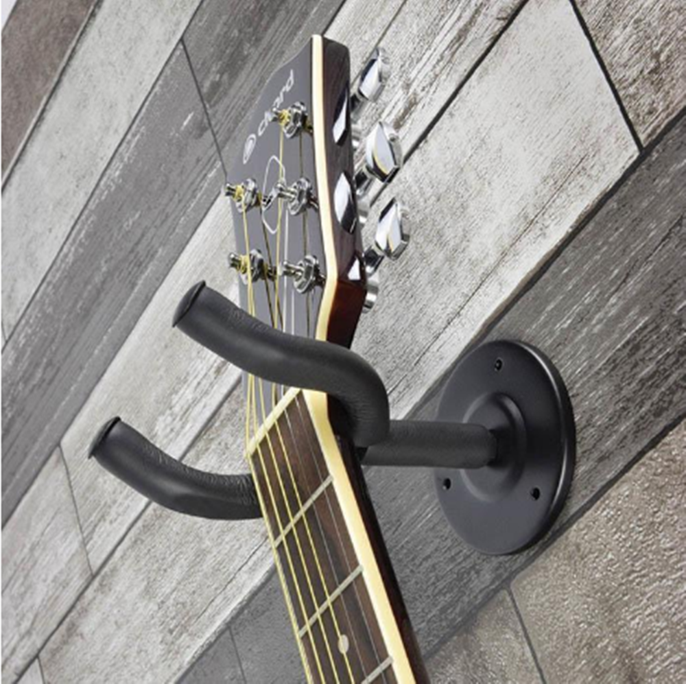 5Core Universal Guitar Hangers Wall Mount Adjustable Hook Holder Instrument GH ST 2PCS