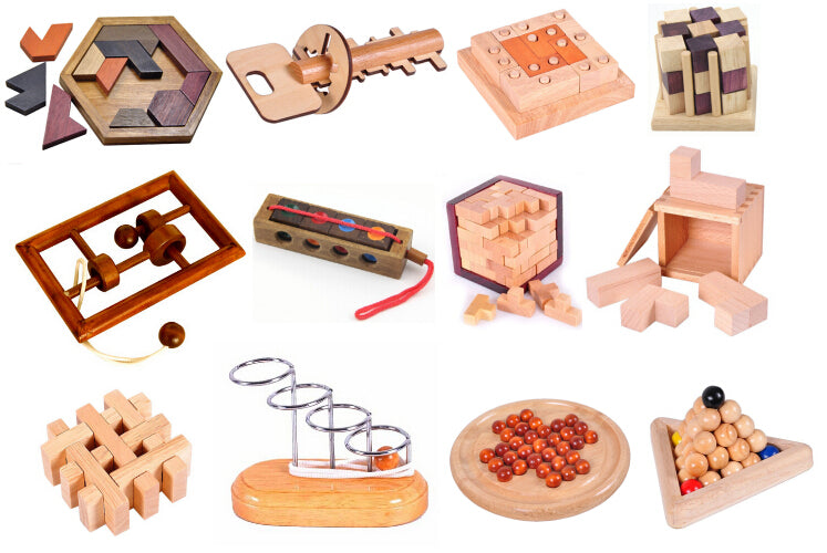 Classic wooden educational toys