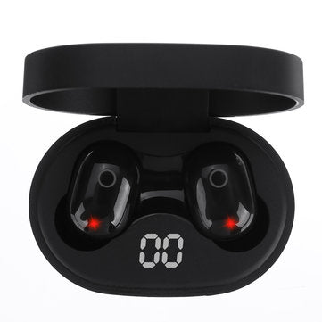 Mini bluetooth 5.0 Wireless Stereo Sports Earphone Waterproof With Digital Display Charging Box