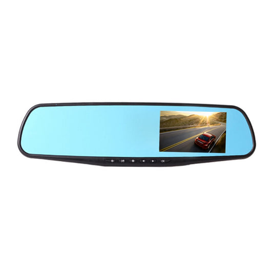 Car Rear Mirror DVR Recorder Dash Cam 1080P HD Blue Screen 2.8-Inch Anti-Dazzling Mirror Full HD Digital Backup Video