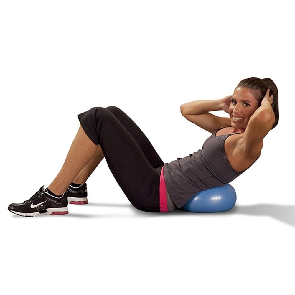 25CM Household Yoga Ball Pilates Fitness Massage Fit Exercise Workout Balance Ball Training Ball U5N4