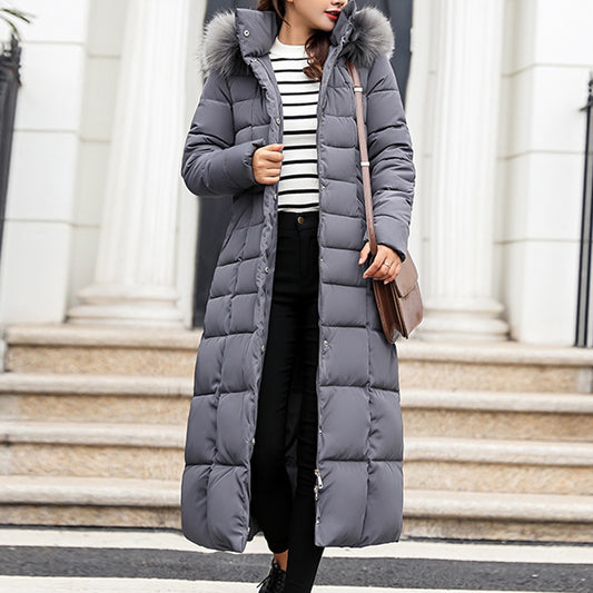 Coat Women Winter Long Coat Parka Femme