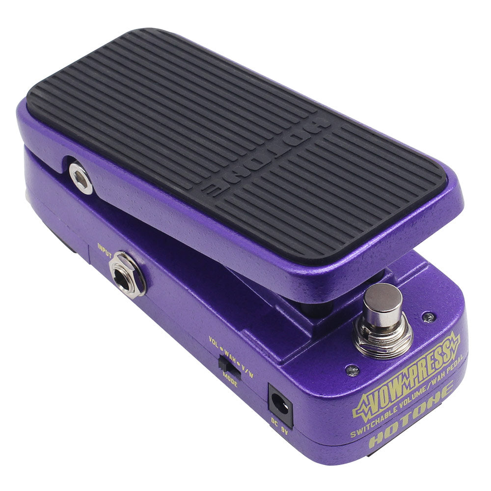 Vow Press 3 in 1 Active Volume & Analog Wah Guitar Effects Pedal VP-10